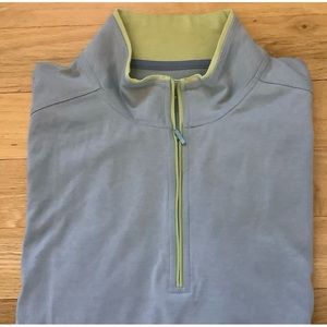 Horny Toad Dynolite Quarter Zip Pullover Base Layer Track Jacket Extra Large